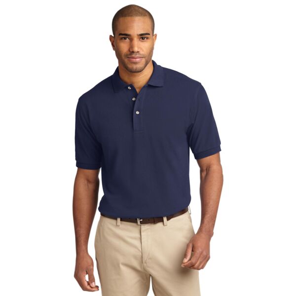 Port Authority Tall Heavyweight Cotton Pique Polo Thumbnail