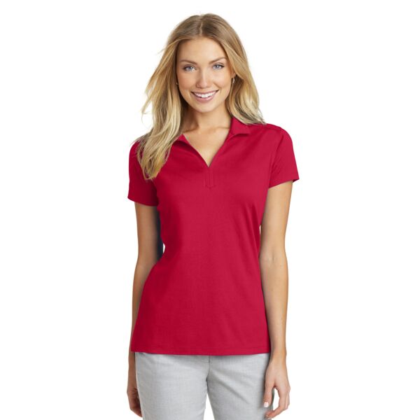 Port Authority Ladies Rapid Dry  Mesh Polo Thumbnail