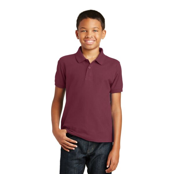 Port Authority Youth Core Classic Pique Polo Thumbnail