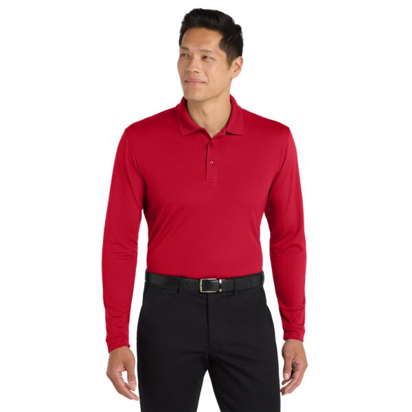Port Authority Dry Zone ® UV Micro Mesh Long Sleeve Polo Thumbnail