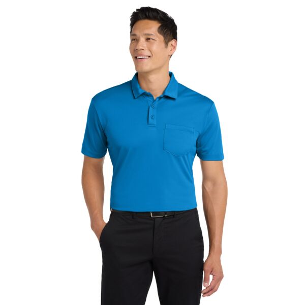 Port Authority Silk Touch Performance Pocket Polo Thumbnail