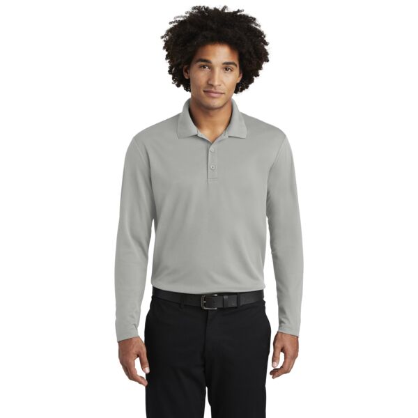 Sport-Tek PosiCharge ® RacerMesh ® Long Sleeve Polo Thumbnail