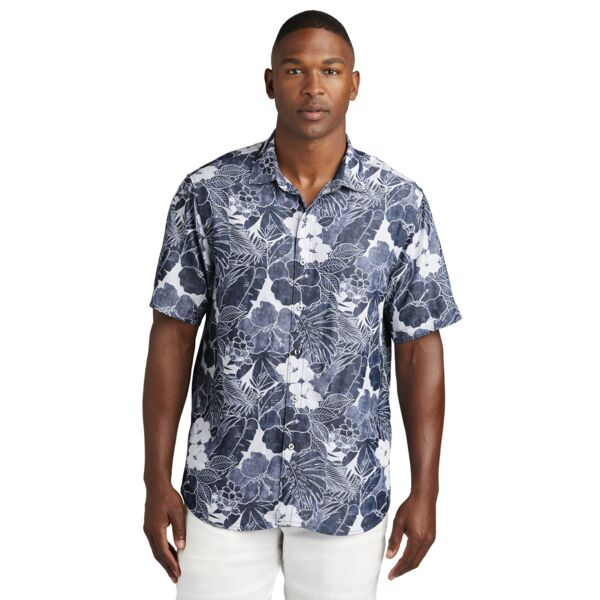 Tommy Bahama Coconut Point Playa Flora Short Sleeve Shirt Thumbnail