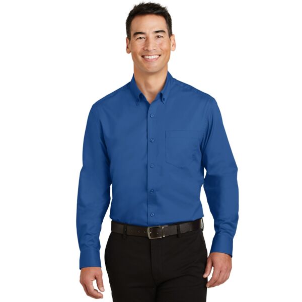 Port Authority Tall SuperPro  Twill Shirt Thumbnail