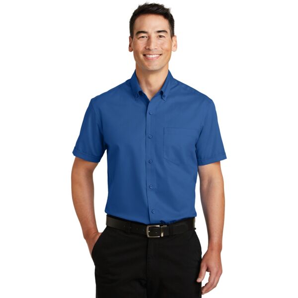 Port Authority Short Sleeve SuperPro  Twill Shirt Thumbnail