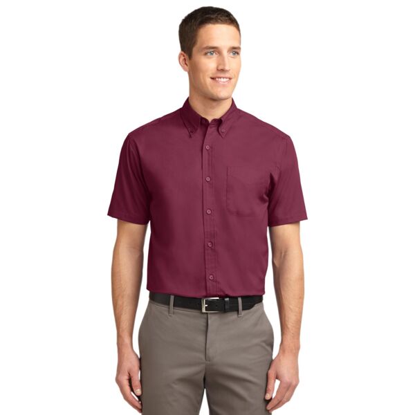 Port Authority Tall Short Sleeve Easy Care Shirt Thumbnail