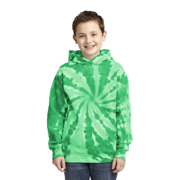 Port & Company Youth Tie Dye Pullover Hooded Sweatshirt Thumbnail