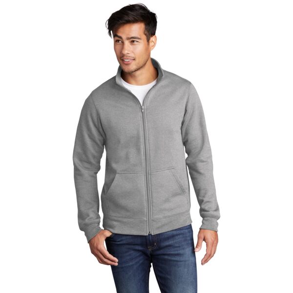 Port & Company Core Fleece Cadet Full Zip Sweatshirt Thumbnail