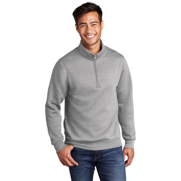 Port & Company Core Fleece 1/4 Zip Pullover Sweatshirt Thumbnail