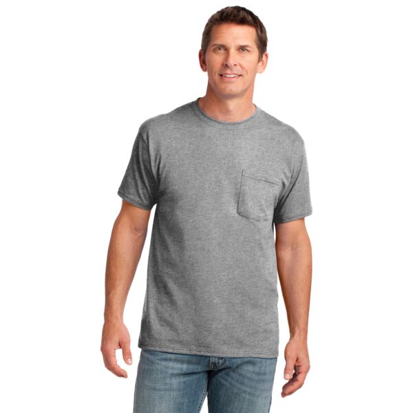 Port & Company Core Cotton Pocket Tee Thumbnail