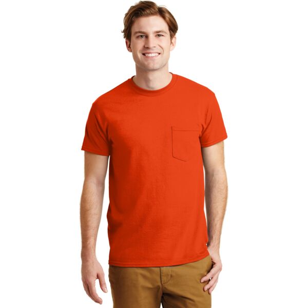 Gildan DryBlend ® 50 Cotton/50 Poly Pocket T Shirt Thumbnail