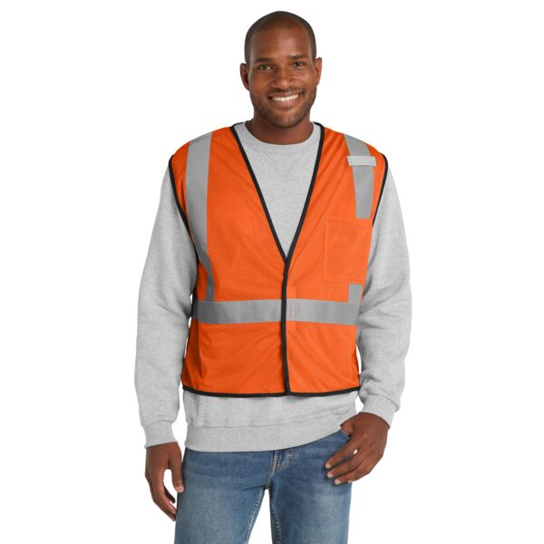 Corner Stone Ansi 107 Class 2 Economy Mesh One Pocket Vest Thumbnail