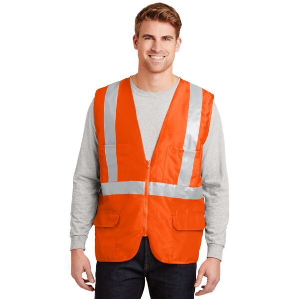 Corner Stone  Ansi 107 Class 2 Mesh Back Safety Vest Thumbnail