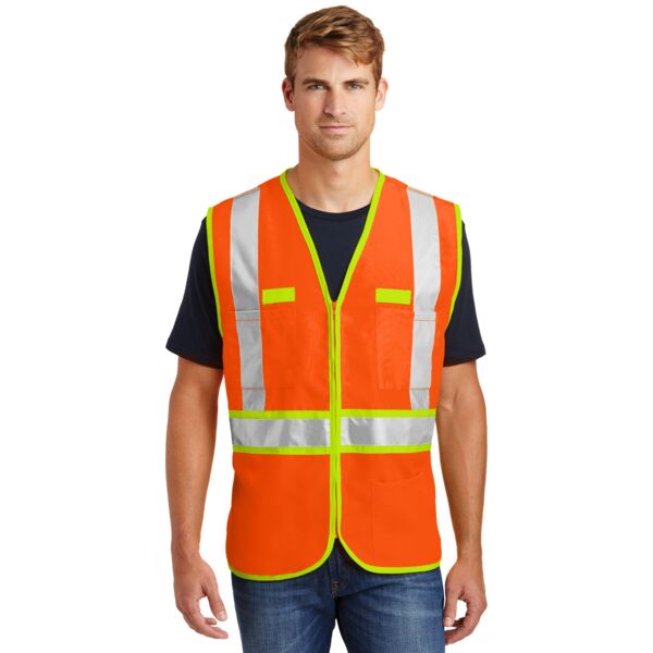 Corner Stone Ansi 107 Class 2 Dual Color Safety Vest Thumbnail