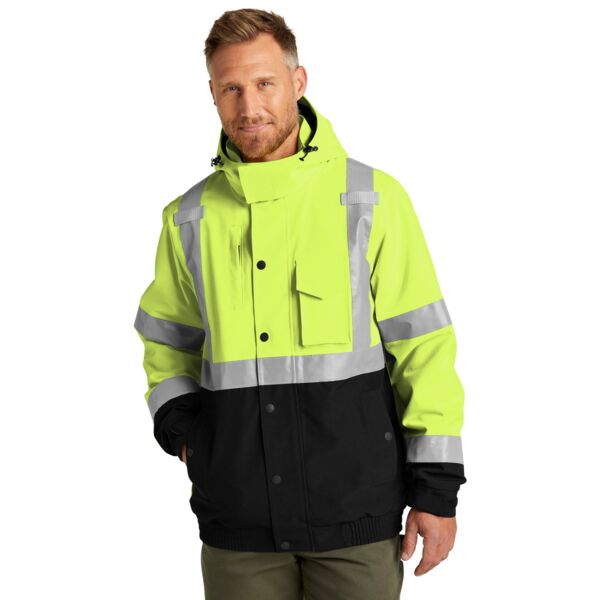 Corner Stone Ansi 107 Class 3 Waterproof Insulated Ripstop Bomber Jacket Thumbnail