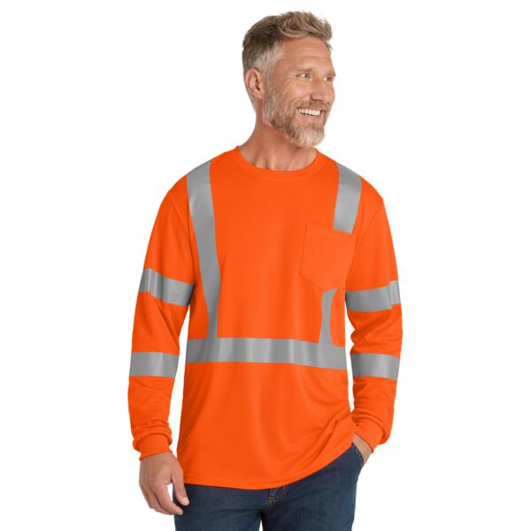 Corner Stone Ansi 107 Class 3 Mesh Long Sleeve Tee Thumbnail