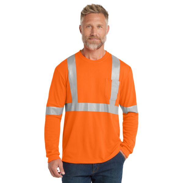 Corner Stone Ansi 107 Class 2 Long Sleeve Safety T Shirt Thumbnail