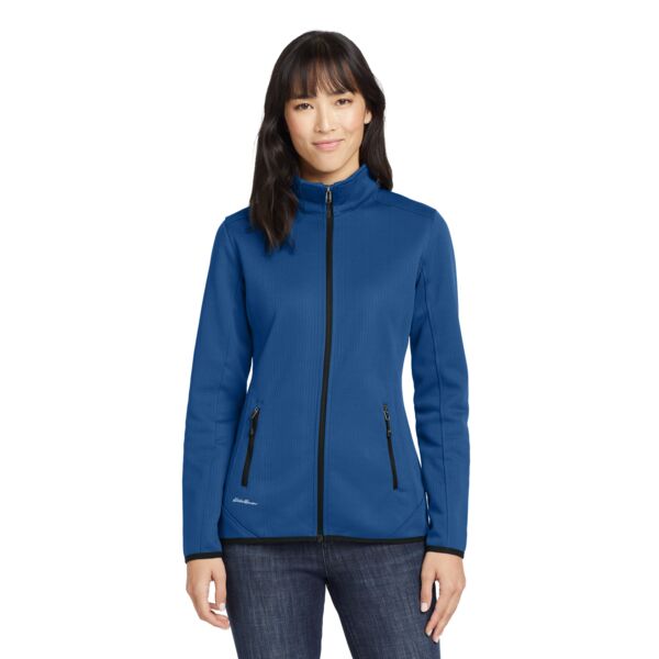 Eddie Bauer Ladies Dash Full Zip Fleece Jacket Thumbnail