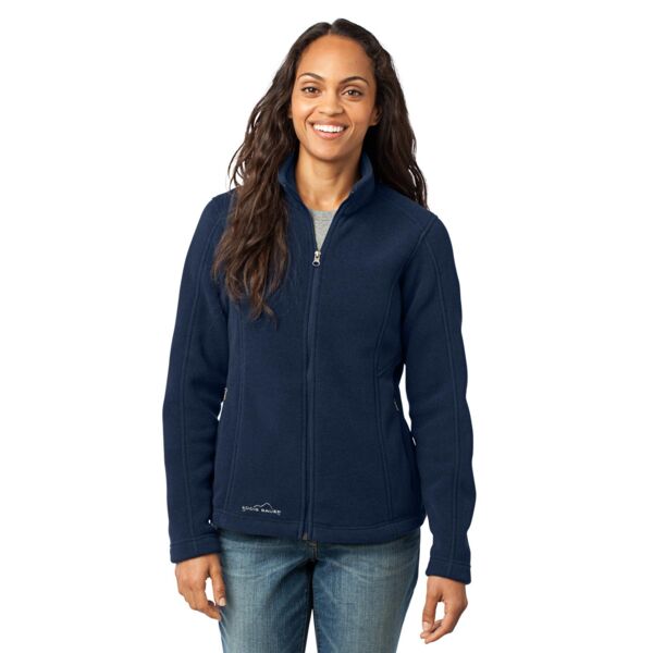 Eddie Bauer Ladies Full Zip Fleece Jacket Thumbnail