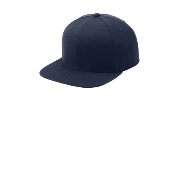 Sport-Tek Yupoong ® Flat Bill Snapback Cap Thumbnail