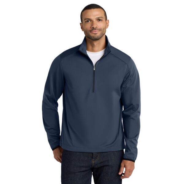 Port Authority Active 1/2 Zip Soft Shell Jacket Thumbnail