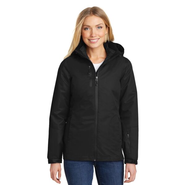 Port Authority Ladies Vortex Waterproof 3 in 1 Jacket Thumbnail