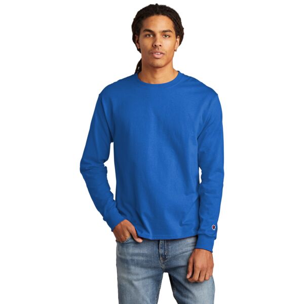 Champion Heritage 5.2 Oz. Jersey Long Sleeve Tee Thumbnail