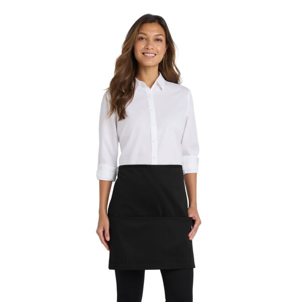Port Authority Easy Care Half Bistro Apron with Stain Release Thumbnail