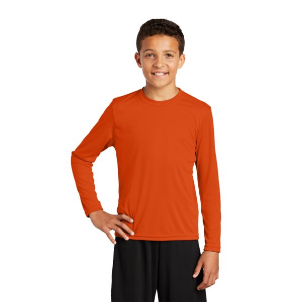 Sport Tek Youth Long Sleeve PosiCharge ® Competitor Tee Thumbnail