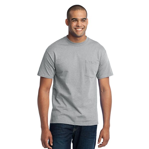 Port & Company Tall Core Blend Pocket Tee Thumbnail